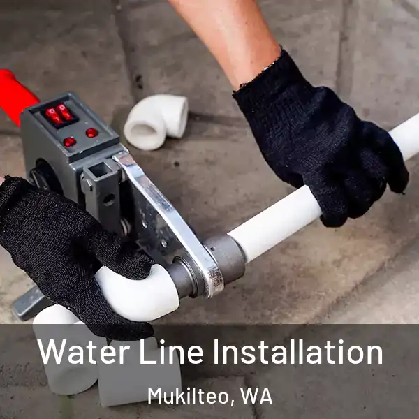  Water Line Installation Mukilteo, WA